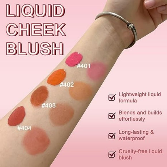 🔥2/$30🔥*SEALED* Veronni Fruit Juice Blusher + Matte Liquid Lipstick Bundle Lot - Picture 6 of 8